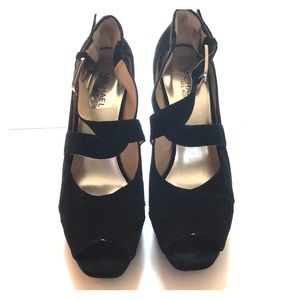 Michael Kors Suede Platform Shoes